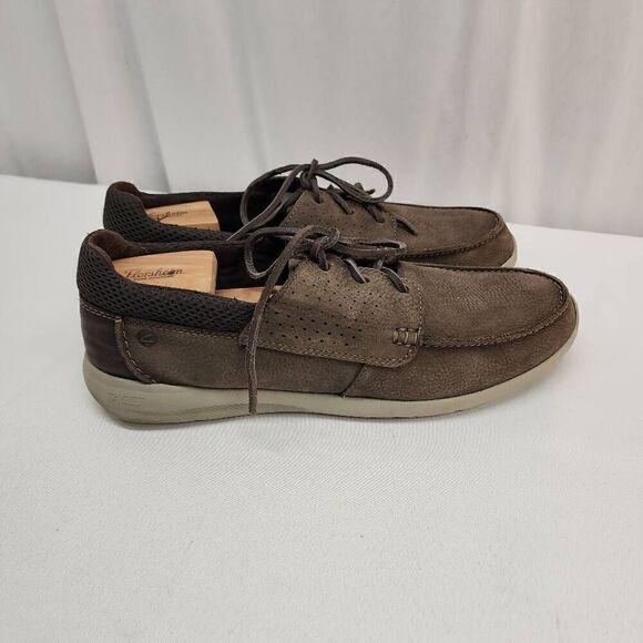 Clarks Men\'s Size 13 Gorwin Moc Sneaker Suede Comfort R main image 4